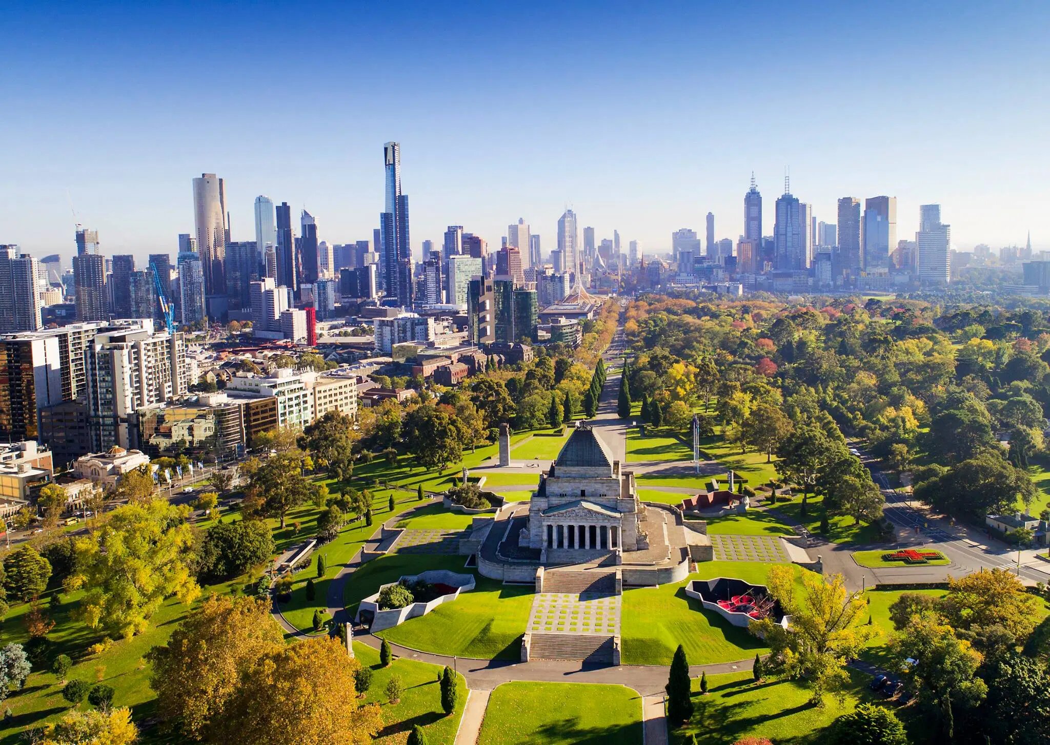 Melbourne skyline - shared hosting