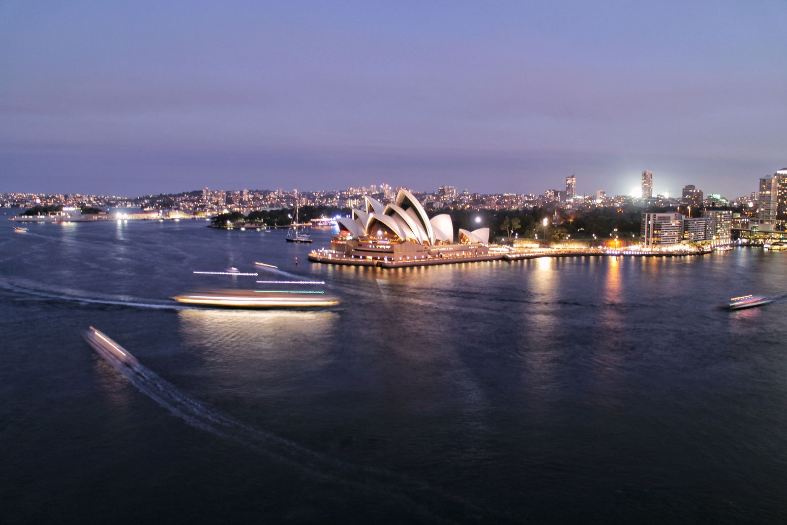 Sydney Harbour and the Opera House