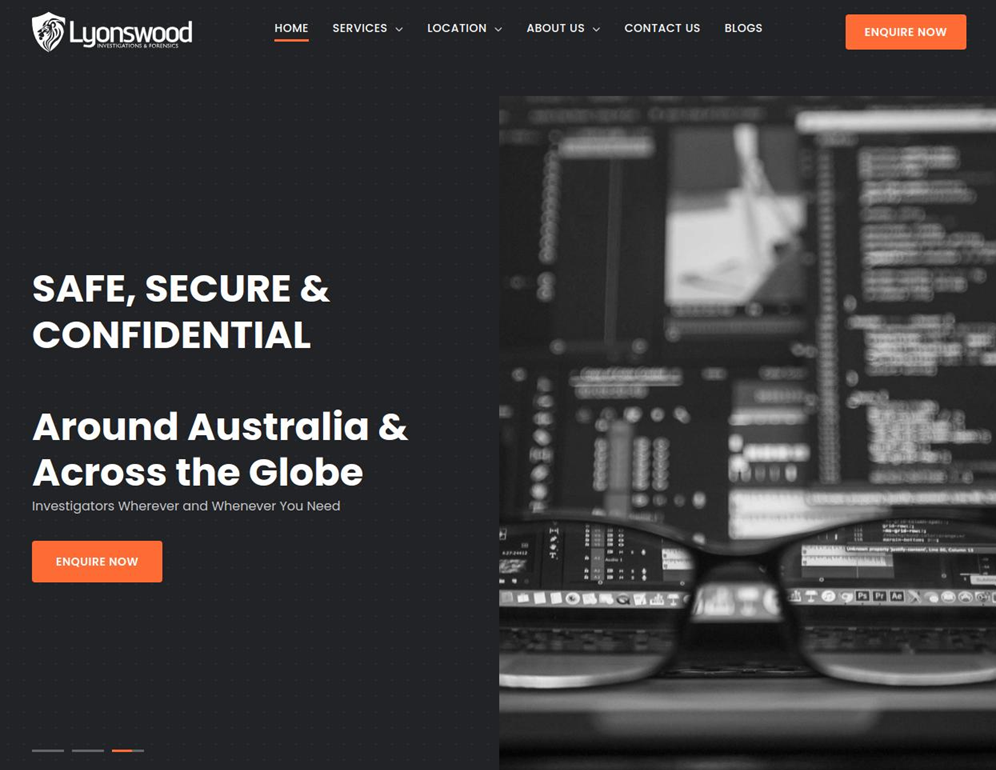 Investigators Lyonswood website