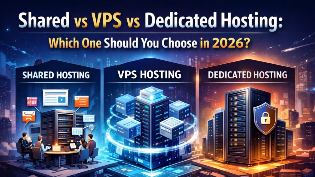 Shared vs VPS vs Dedicated Hosting - HSJ Host