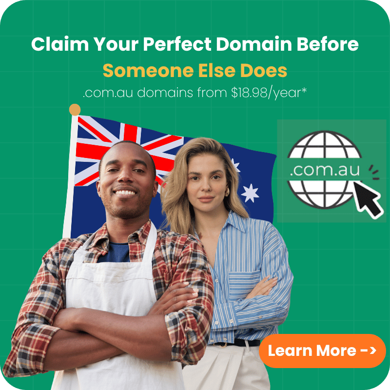Claim your perfect .com.au domain before someone else does — HSJ Host domains from $18.98/year